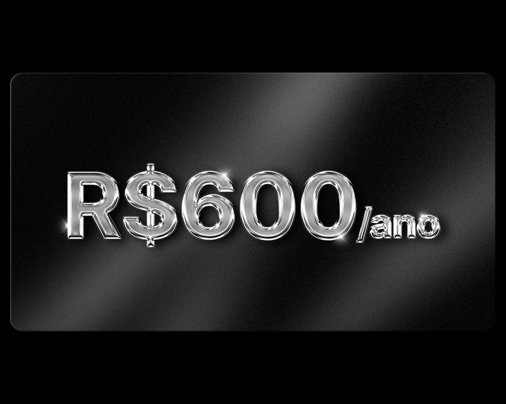 R$ 600 por ano
