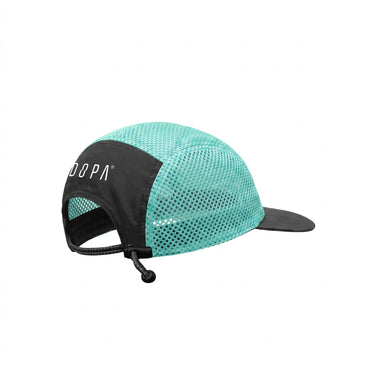 Boné Race Menta / Preto - costas