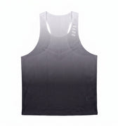 Regata Run Cinza / Preto - frente