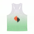 Regata Run Menta / Branco - costas