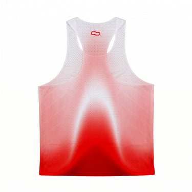 Regata Run Vermelho Claro - costas