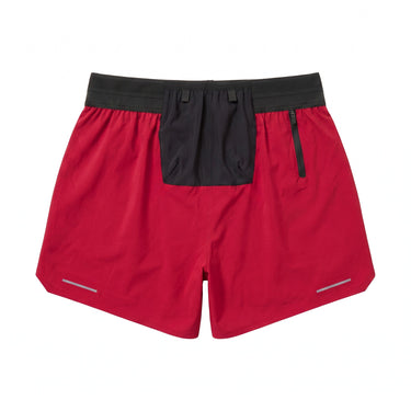 Shorts Run Vermelho - costas