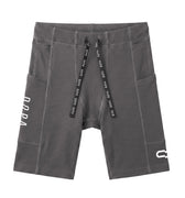 Shorts Speed Marathon Cinza Escuro - frente