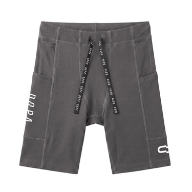 Shorts Speed Marathon Cinza Escuro - frente